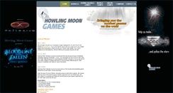 Desktop Screenshot of howlingmoongames.com